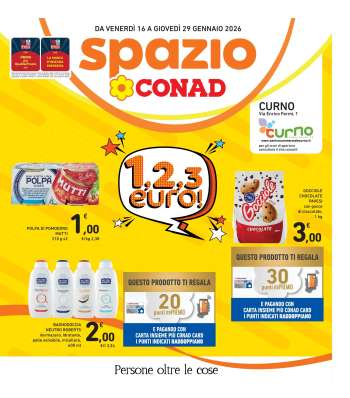 Volantino Spazio Conad - 16/1/2026 - 29/1/2026.