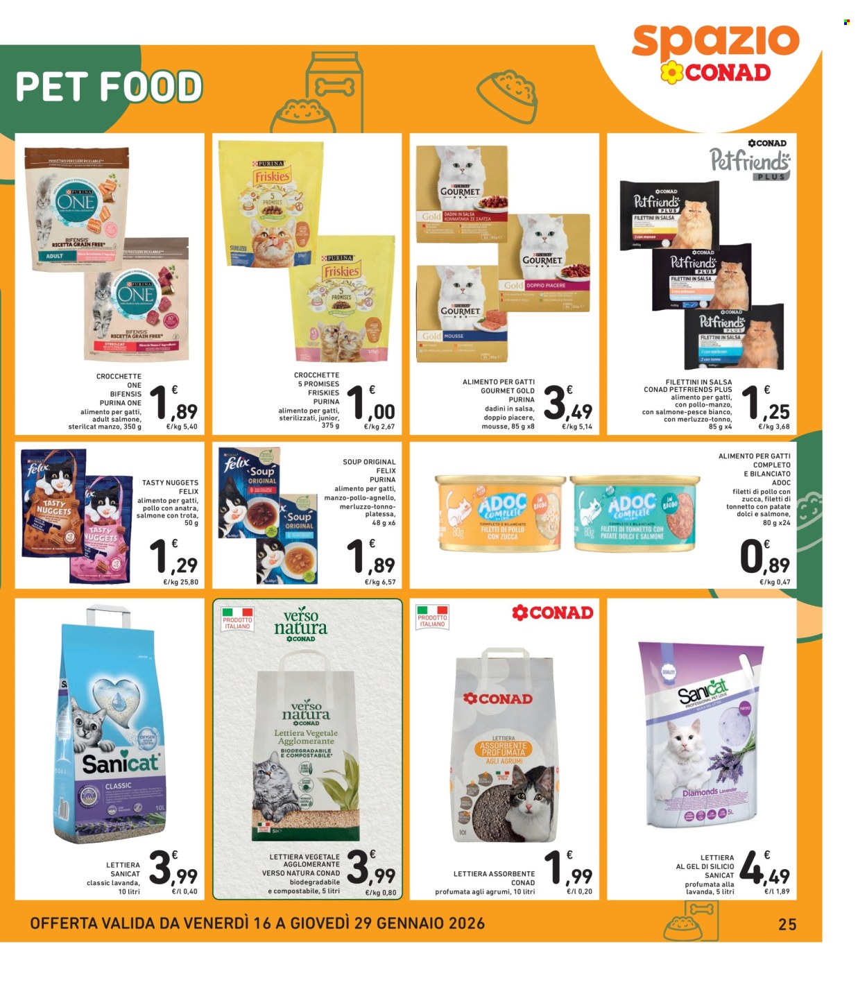 Volantino Spazio Conad - 16/1/2026 - 29/1/2026. Pagina 25