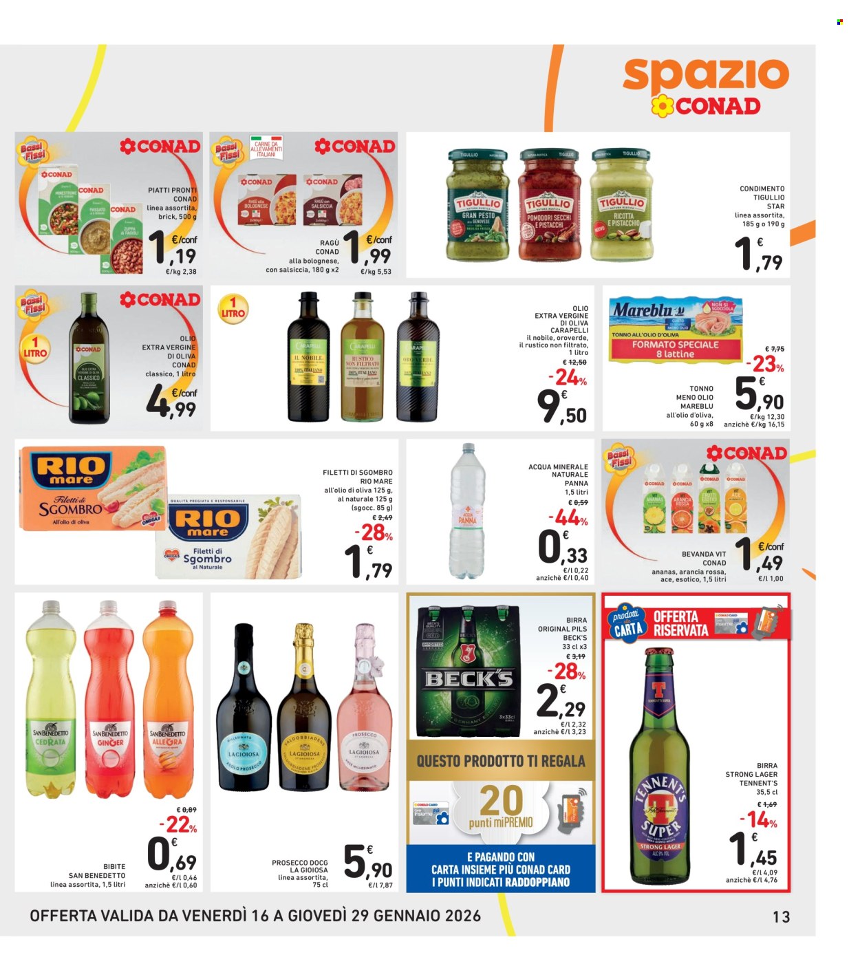 Volantino Spazio Conad - 16/1/2026 - 29/1/2026. Pagina 13