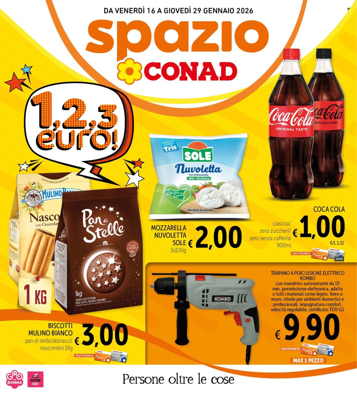 Volantino Spazio Conad - 16/1/2026 - 29/1/2026. Pagina 1