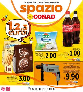Volantino Spazio Conad - 16/1/2026 - 29/1/2026.