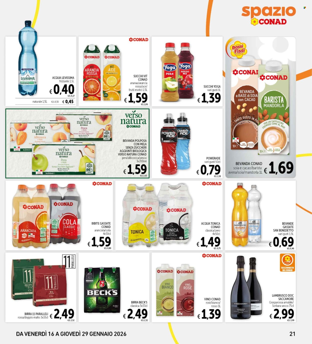 Volantino Spazio Conad - 16/1/2026 - 29/1/2026. Pagina 21