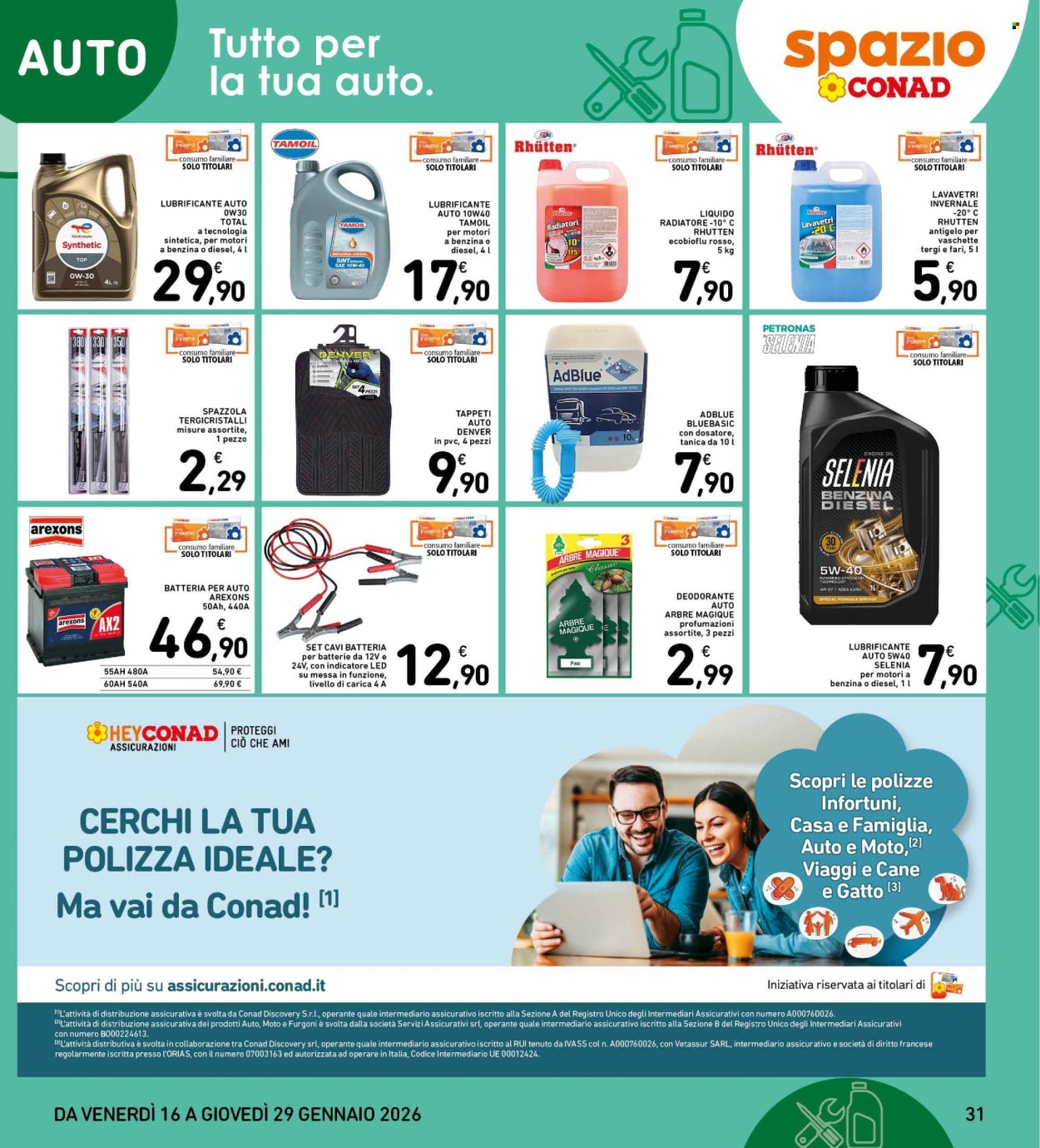 Volantino Spazio Conad - 16/1/2026 - 29/1/2026. Pagina 31