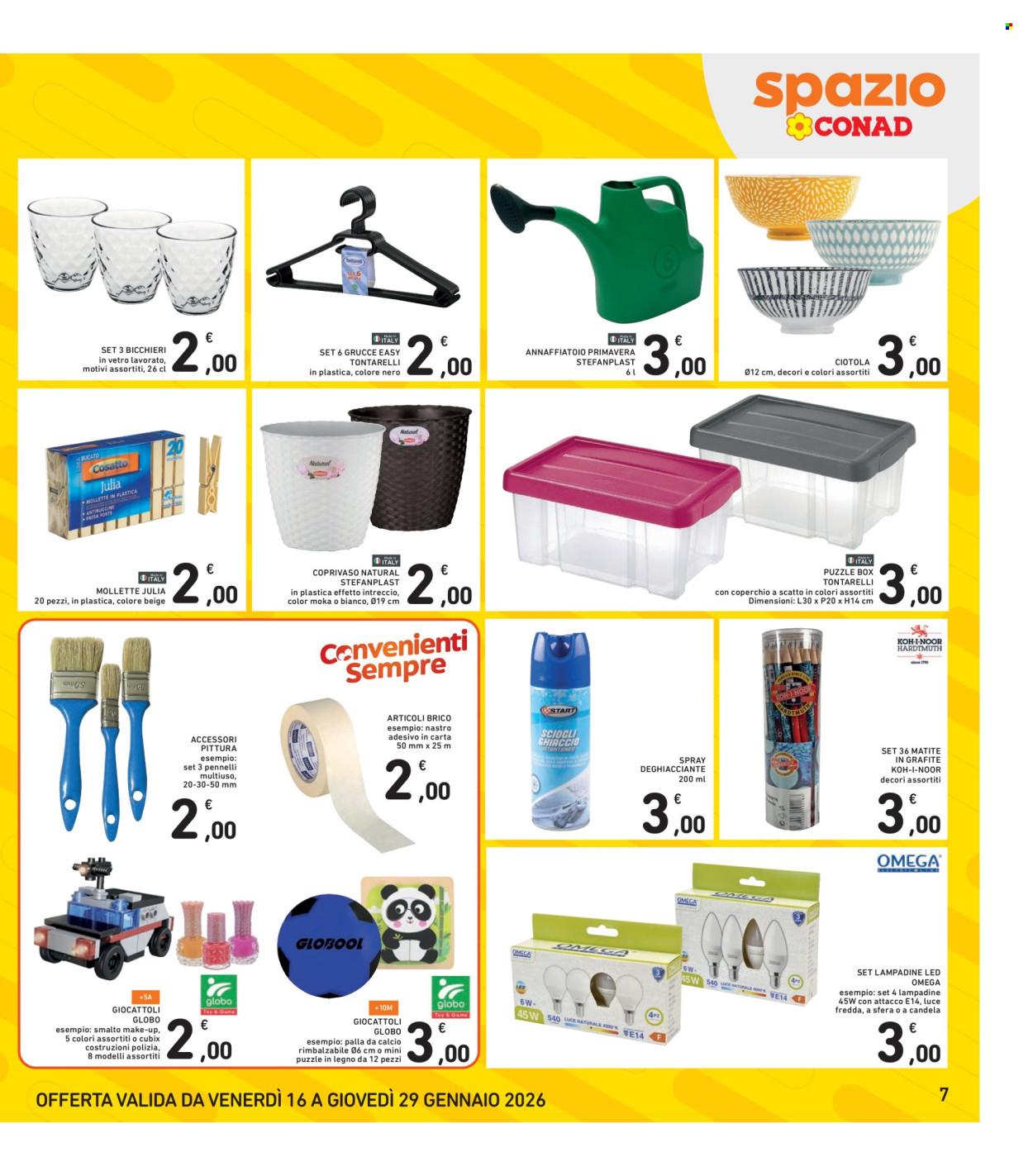 Volantino Spazio Conad - 16/1/2026 - 29/1/2026. Pagina 7