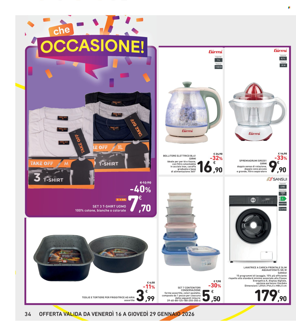 Volantino Spazio Conad - 16/1/2026 - 29/1/2026. Pagina 34