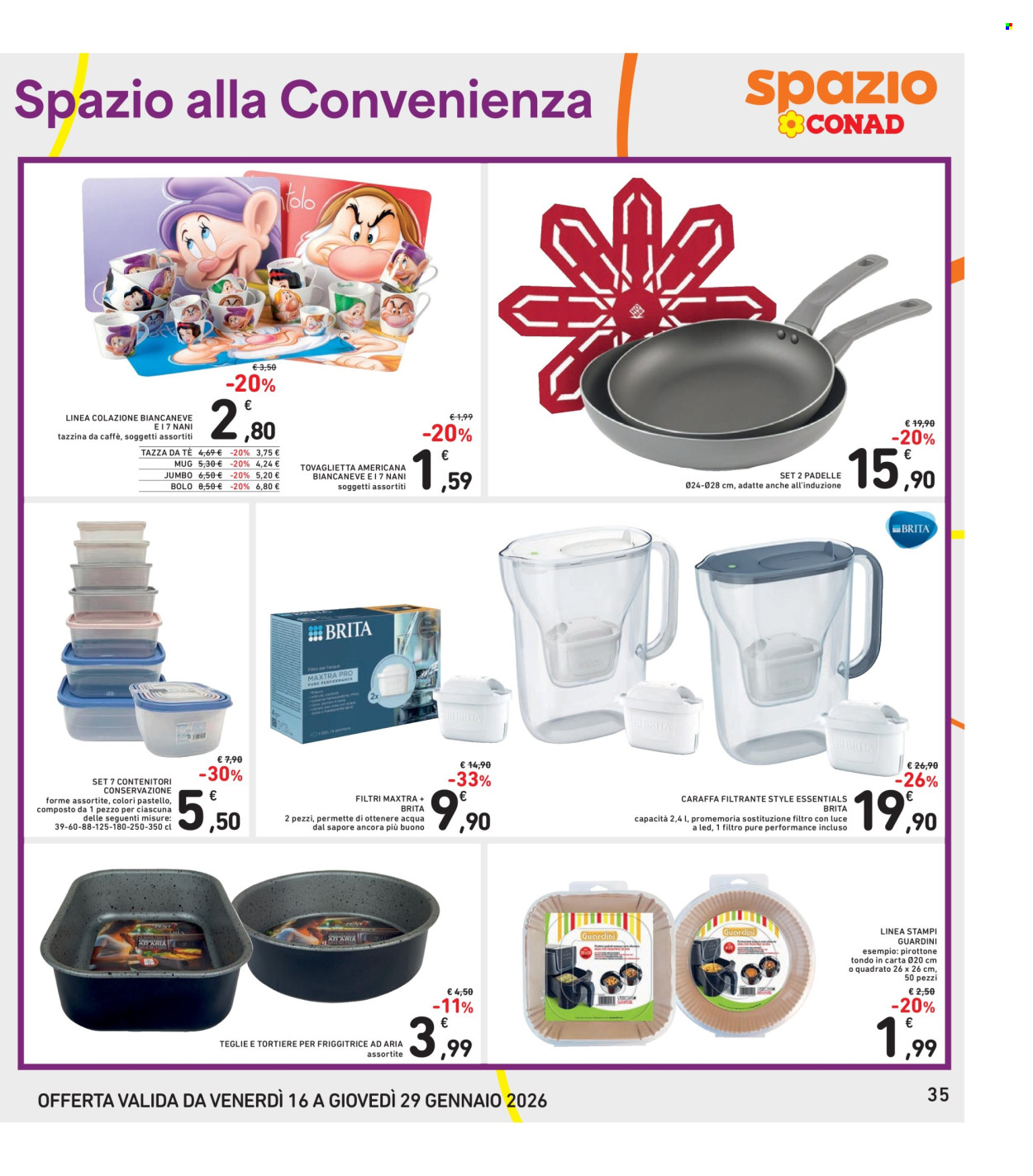 Volantino Spazio Conad - 16/1/2026 - 29/1/2026. Pagina 35