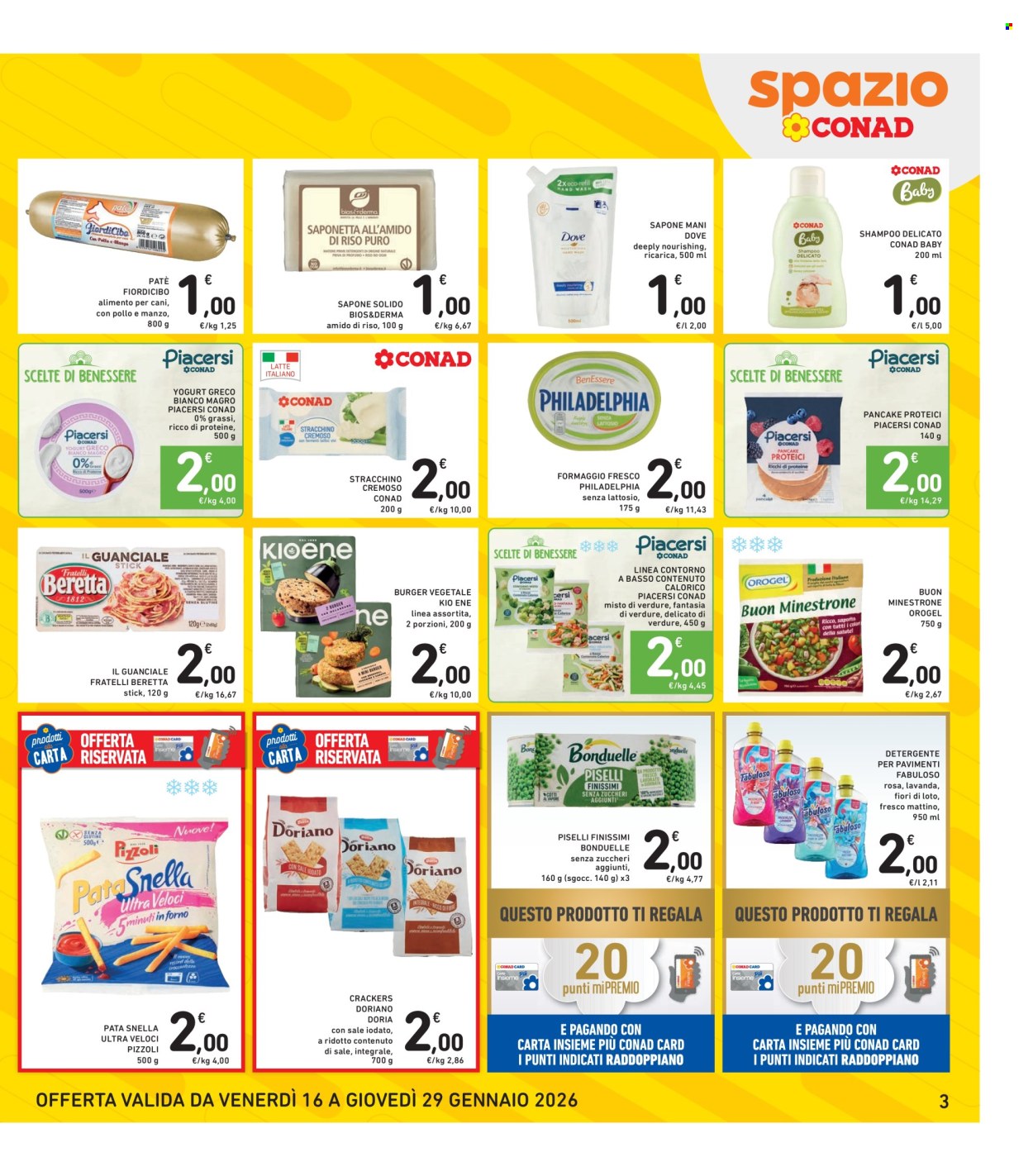 Volantino Spazio Conad - 16/1/2026 - 29/1/2026. Pagina 3