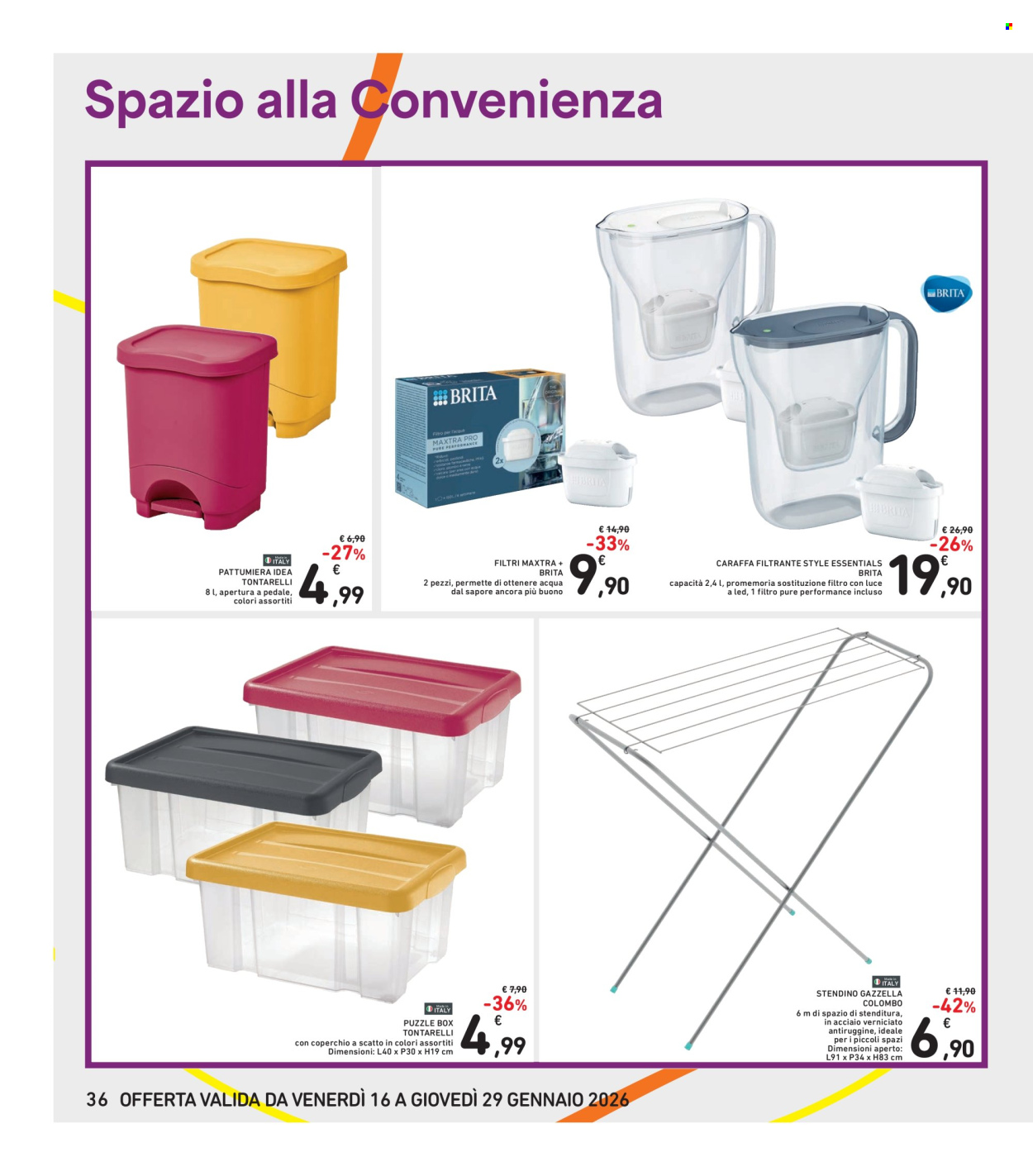 Volantino Spazio Conad - 16/1/2026 - 29/1/2026. Pagina 36