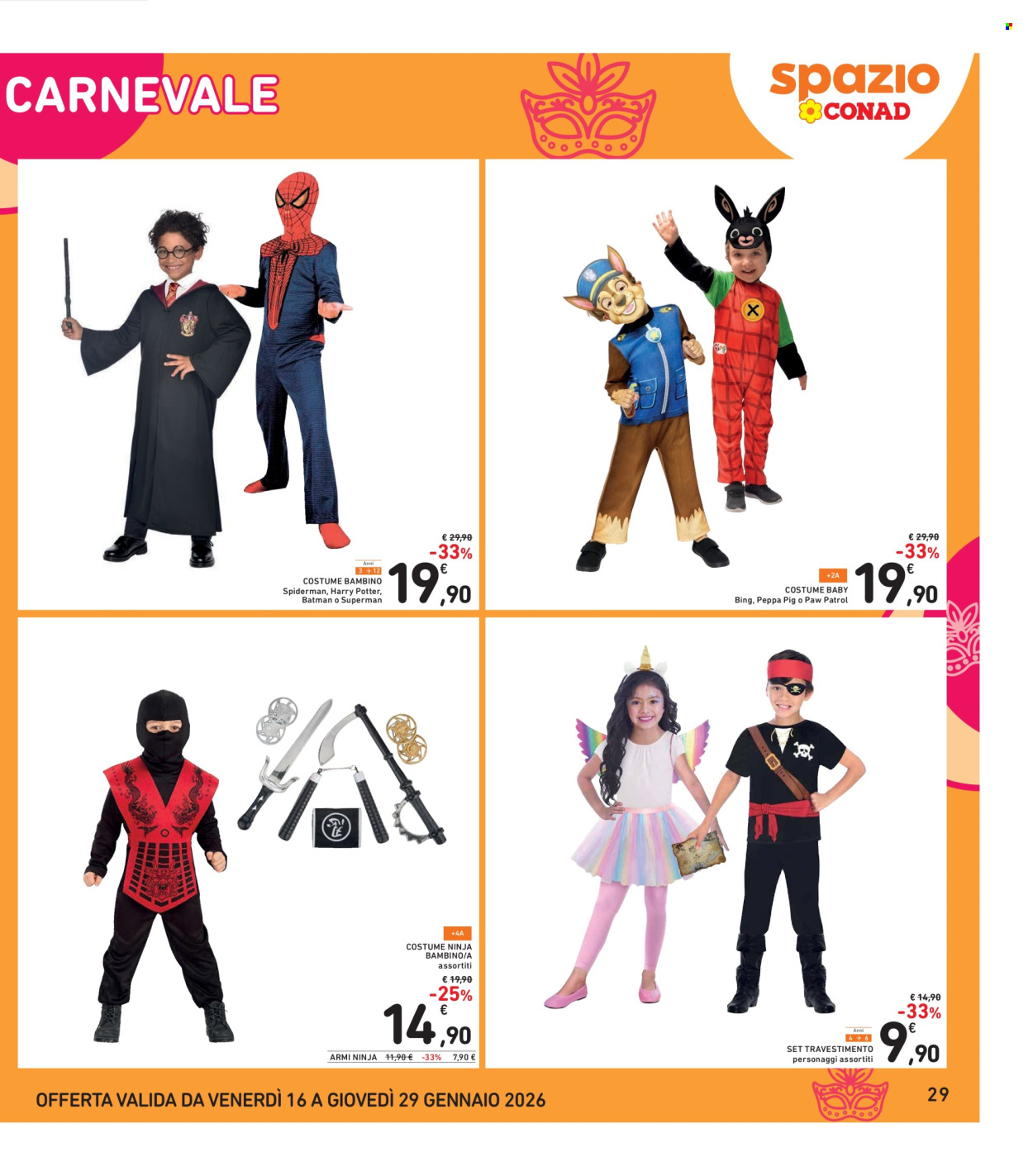Volantino Spazio Conad - 16/1/2026 - 29/1/2026. Pagina 29