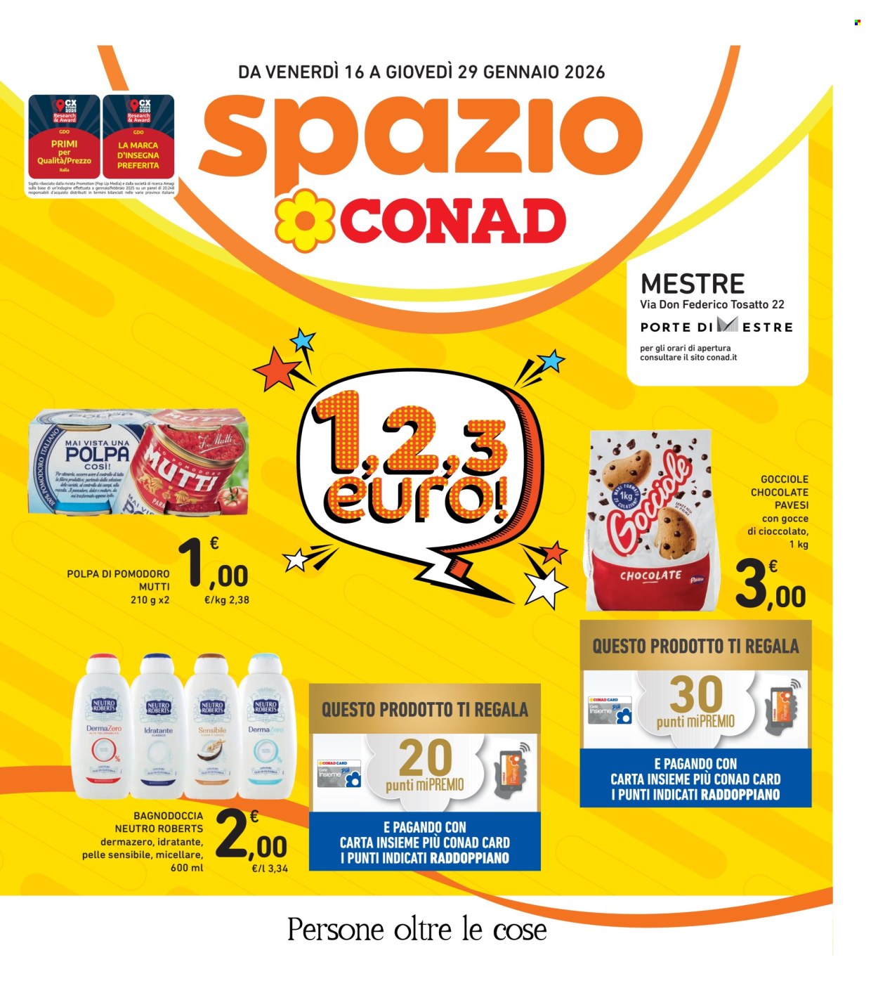 Volantino Spazio Conad - 16/1/2026 - 29/1/2026. Pagina 1