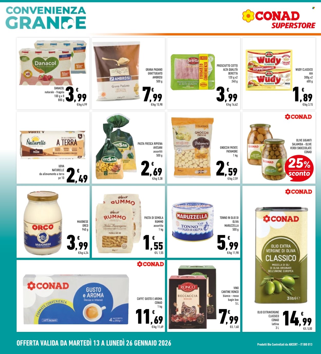Volantino Conad Superstore - 13/1/2026 - 26/1/2026. Pagina 2