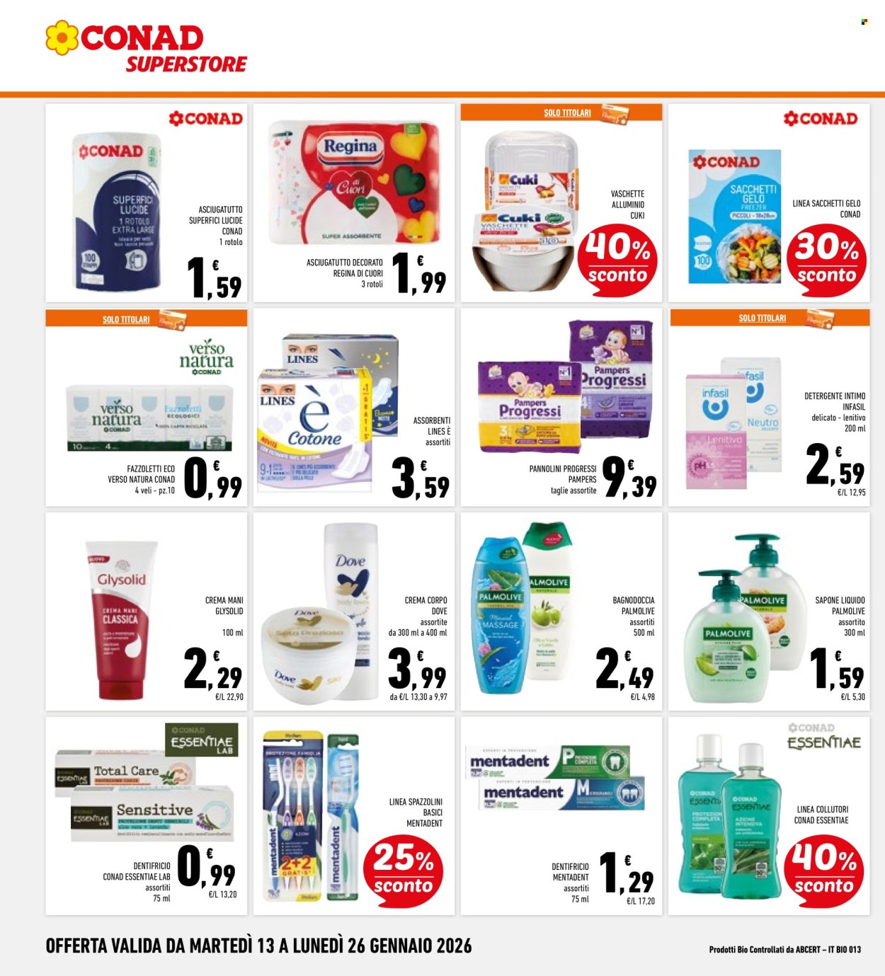 Volantino Conad Superstore - 13/1/2026 - 26/1/2026. Pagina 24