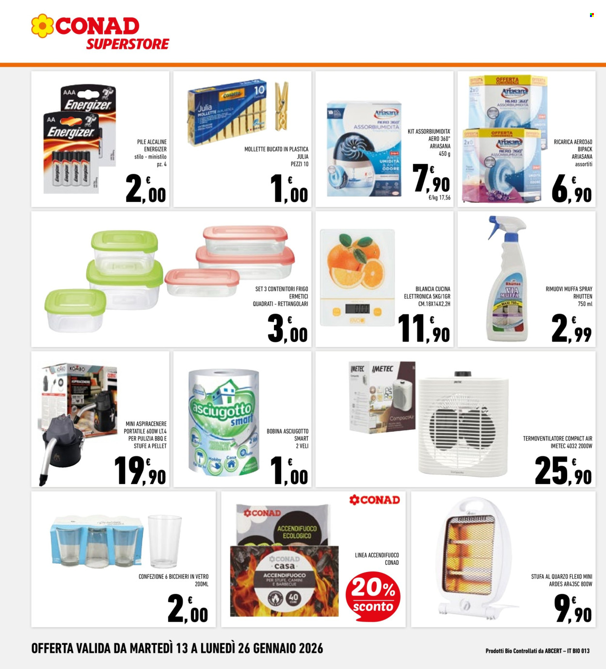 Volantino Conad Superstore - 13/1/2026 - 26/1/2026. Pagina 28