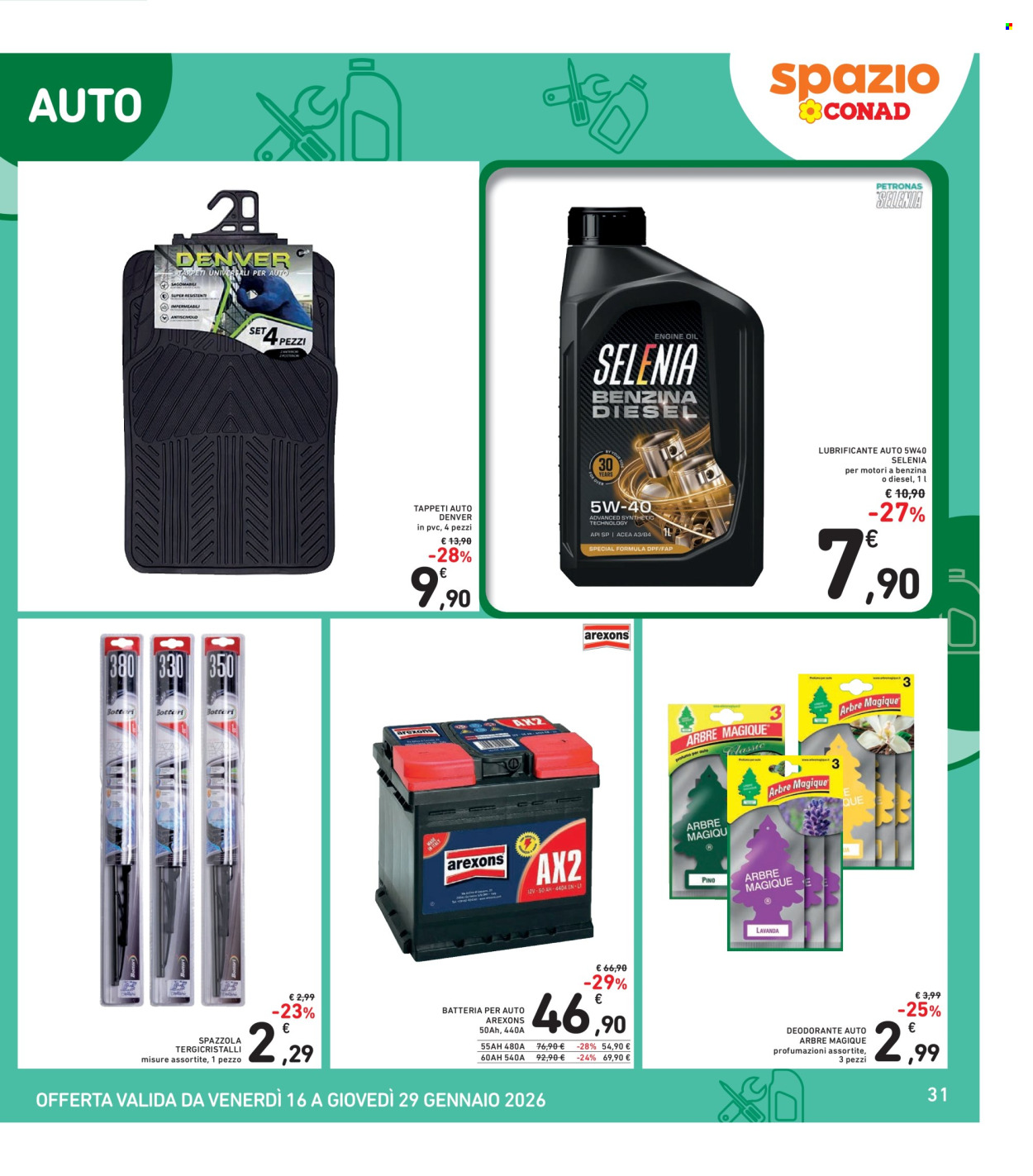 Volantino Spazio Conad - 16/1/2026 - 29/1/2026. Pagina 31