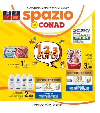 Volantino Spazio Conad - 16/1/2026 - 29/1/2026.