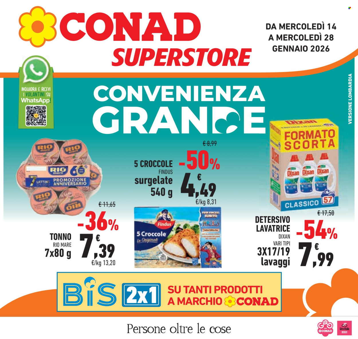 Volantino Conad Superstore - 14/1/2026 - 28/1/2026. Pagina 1
