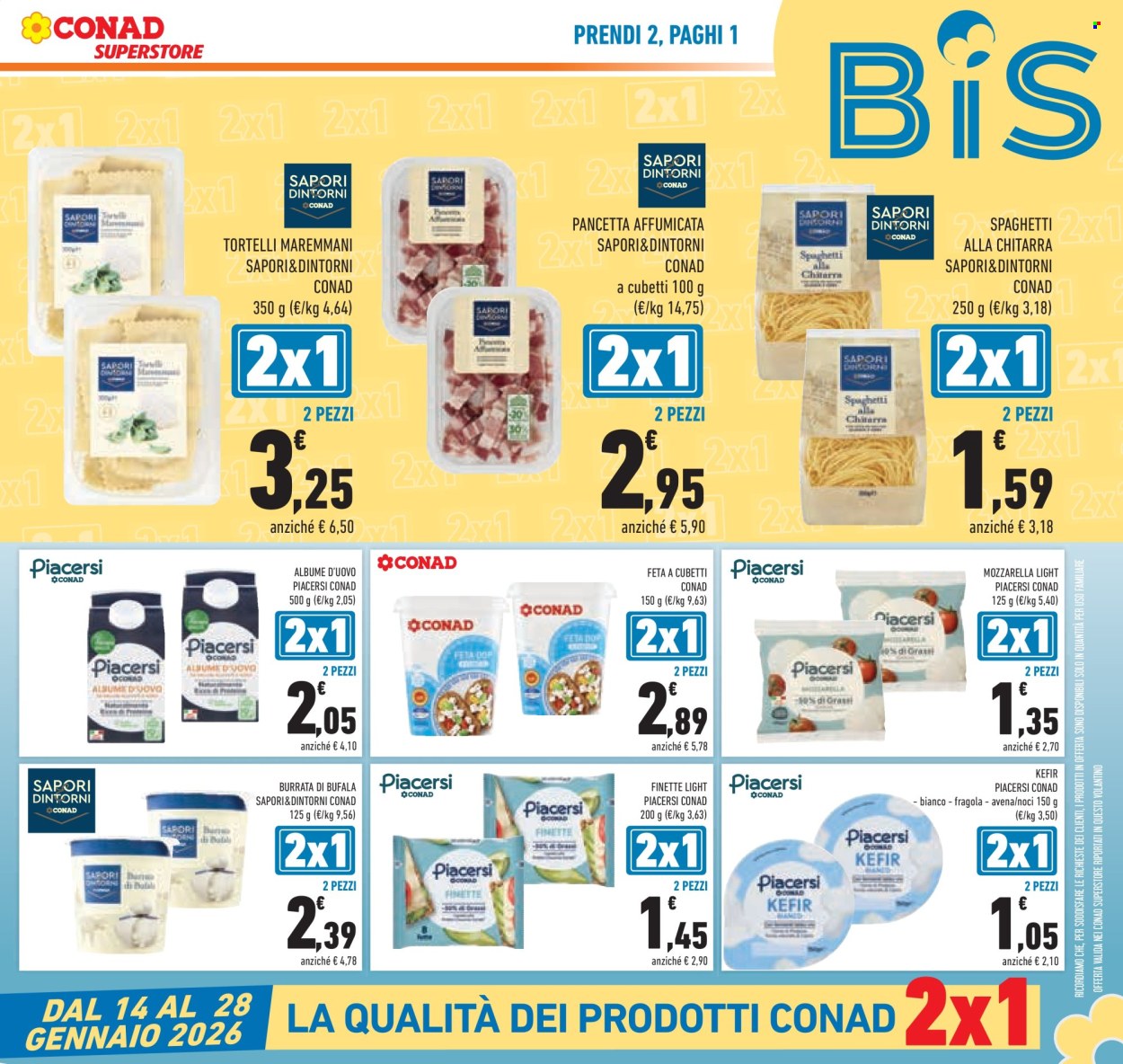 Volantino Conad Superstore - 14/1/2026 - 28/1/2026. Pagina 3