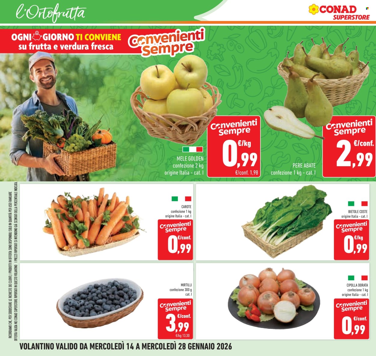 Volantino Conad Superstore - 14/1/2026 - 28/1/2026. Pagina 10