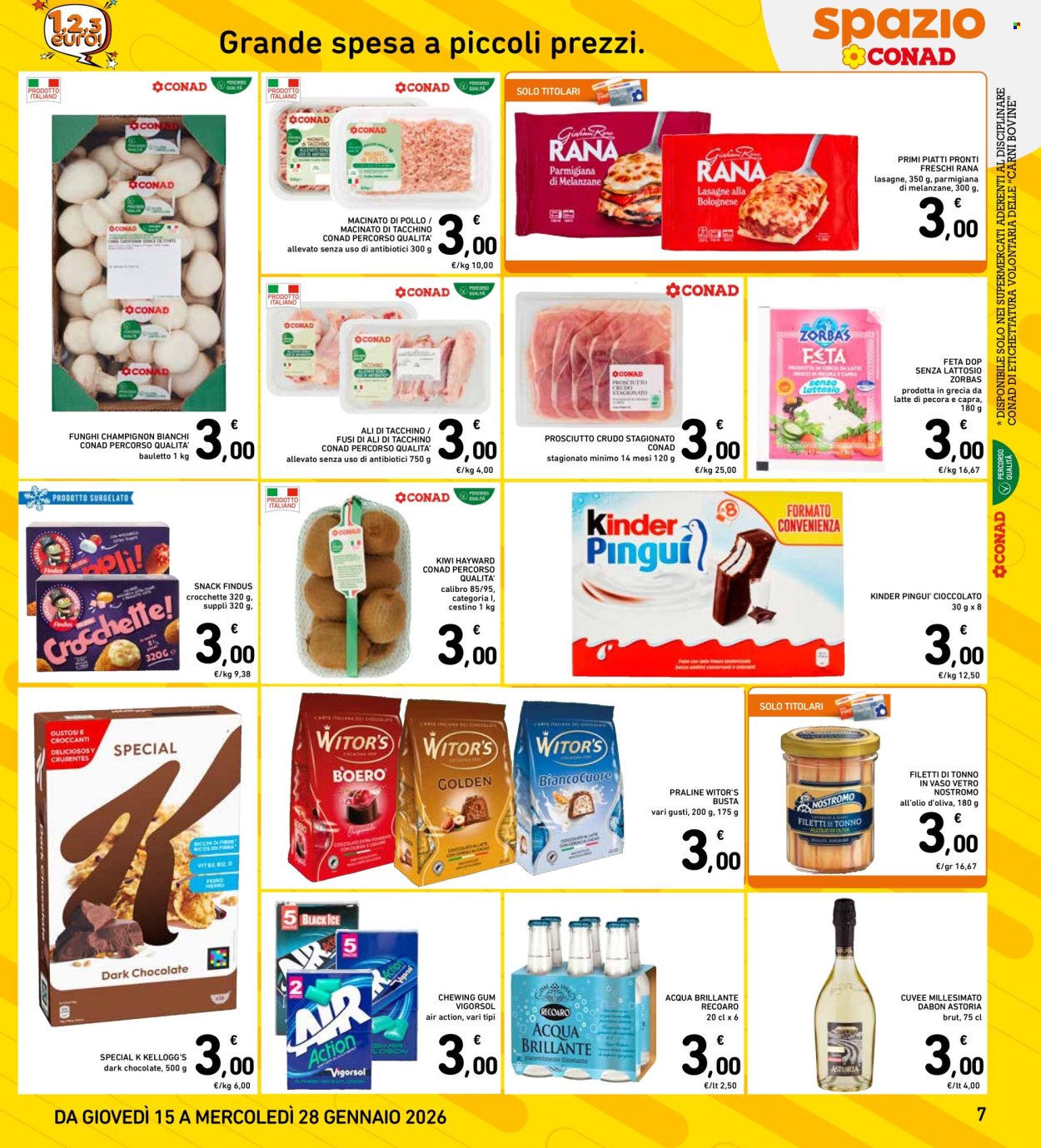 Volantino Spazio Conad - 15/1/2026 - 28/1/2026. Pagina 7