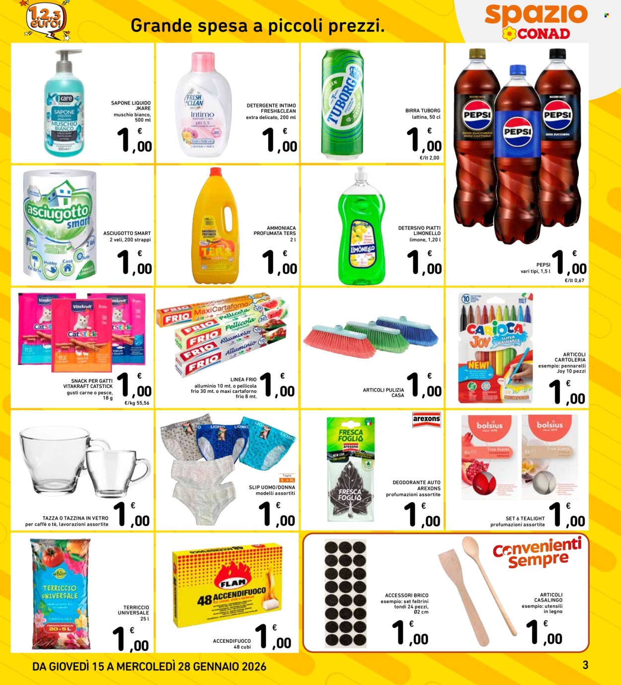 Volantino Spazio Conad - 15/1/2026 - 28/1/2026. Pagina 3
