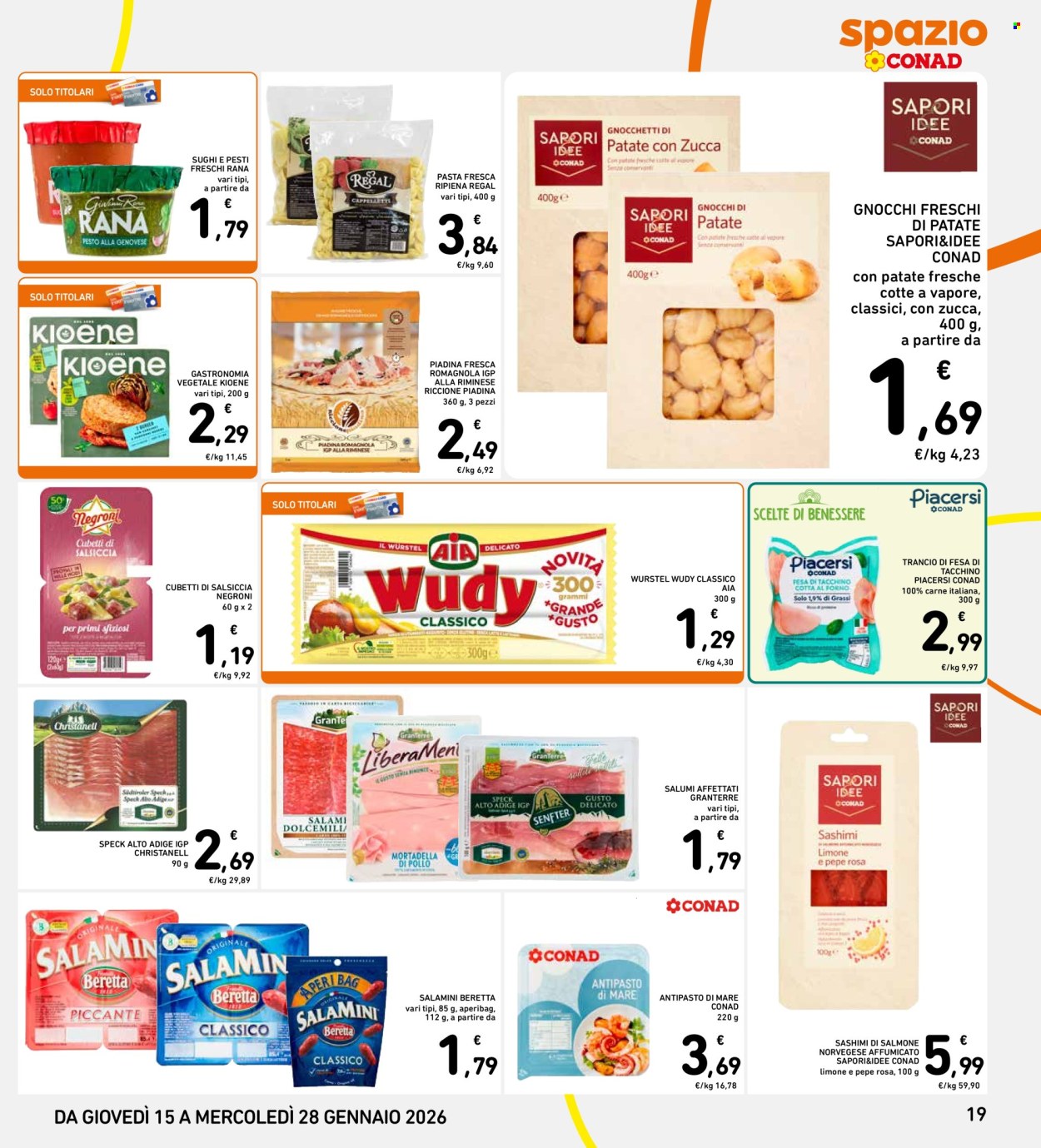 Volantino Spazio Conad - 15/1/2026 - 28/1/2026. Pagina 19