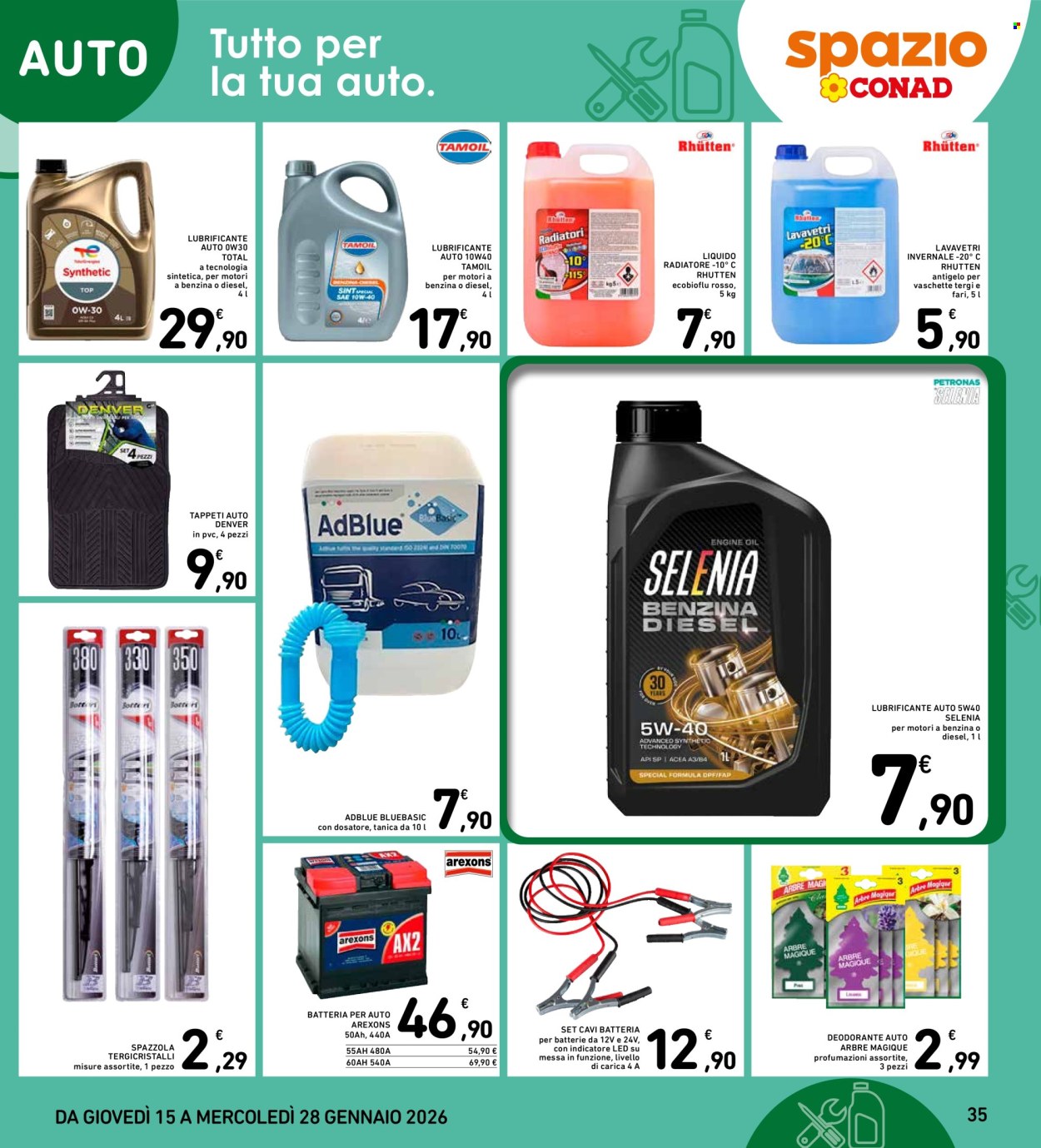 Volantino Spazio Conad - 15/1/2026 - 28/1/2026. Pagina 35