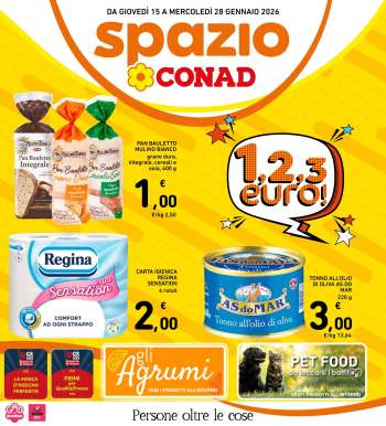 Volantino Spazio Conad - 15/1/2026 - 28/1/2026.