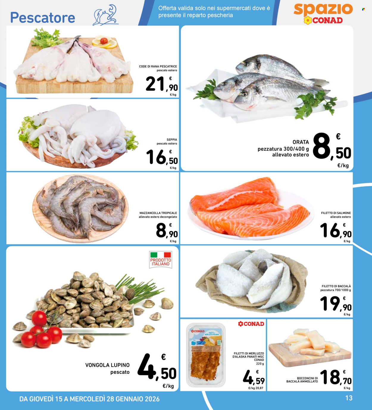 Volantino Spazio Conad - 15/1/2026 - 28/1/2026. Pagina 13