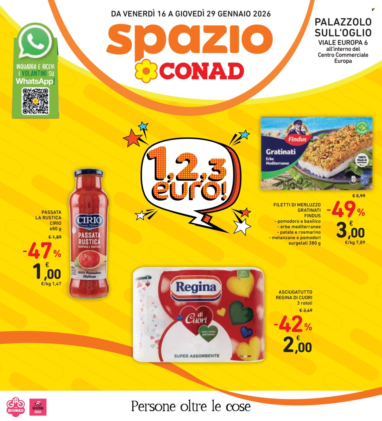 Volantino Spazio Conad - 16/1/2026 - 29/1/2026. Pagina 1