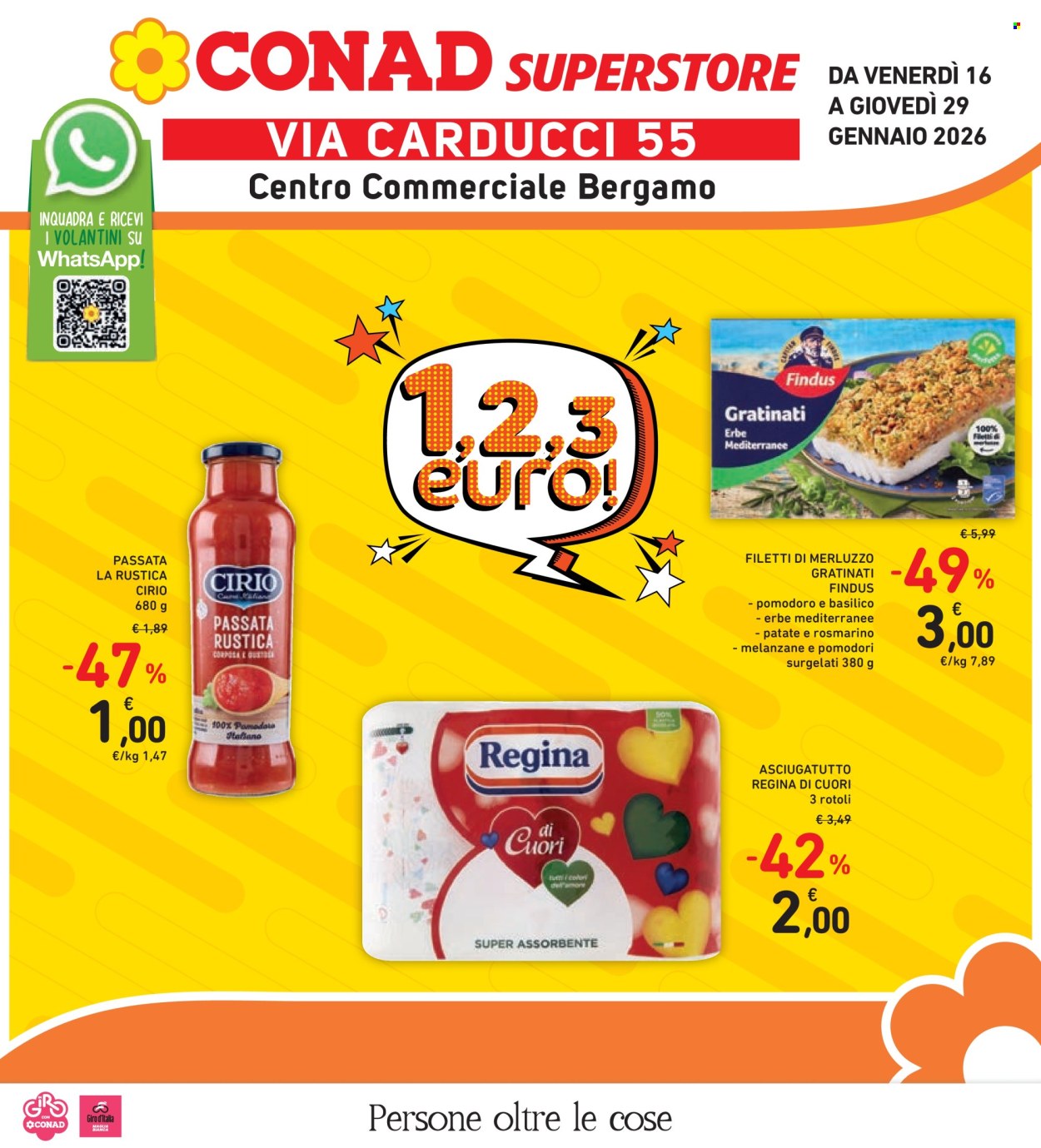 Volantino Conad Superstore - 16/1/2026 - 29/1/2026. Pagina 1