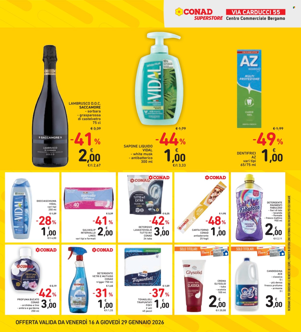 Volantino Conad Superstore - 16/1/2026 - 29/1/2026. Pagina 7