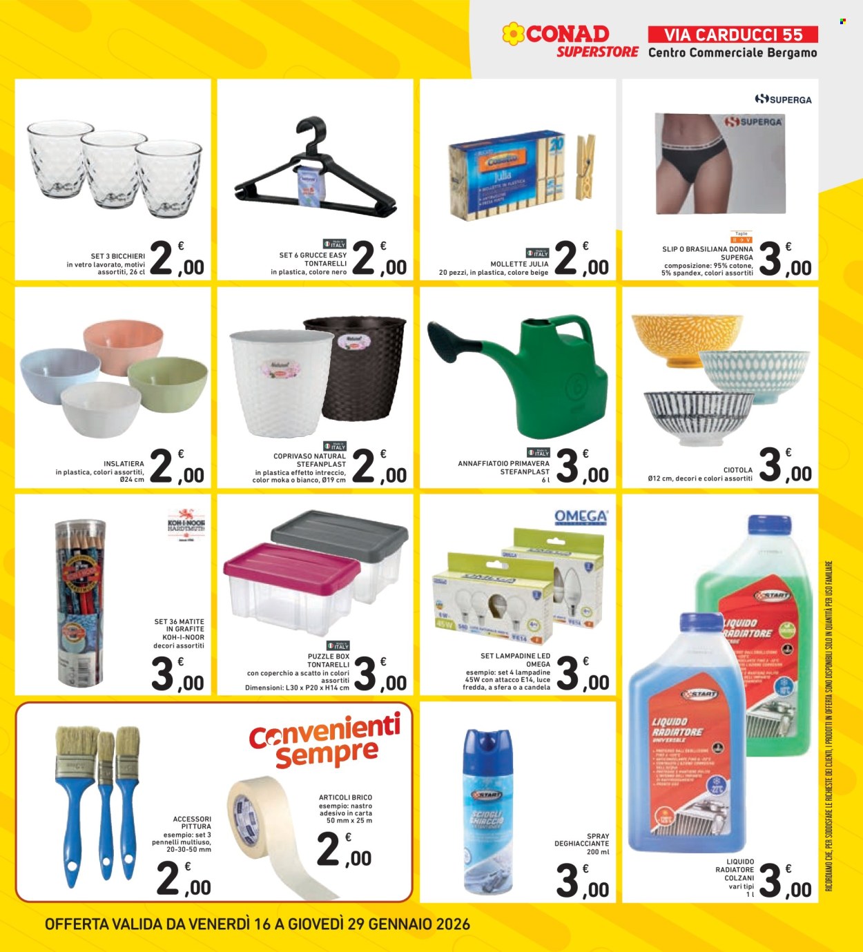 Volantino Conad Superstore - 16/1/2026 - 29/1/2026. Pagina 9