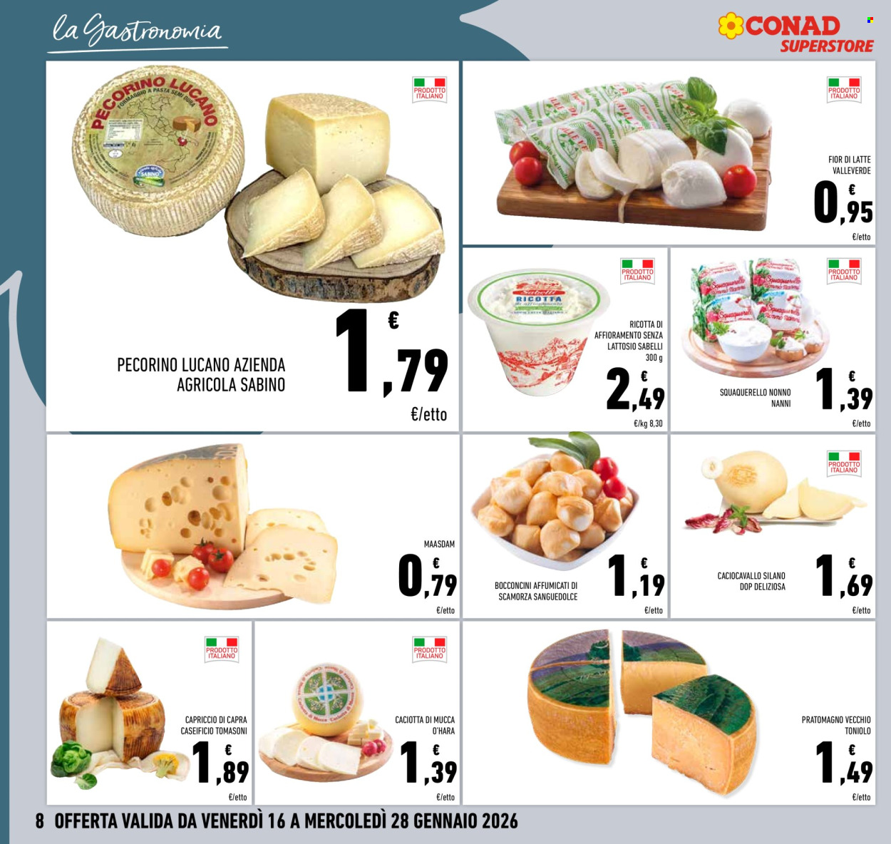 Volantino Conad Superstore - 16/1/2026 - 28/1/2026. Pagina 8