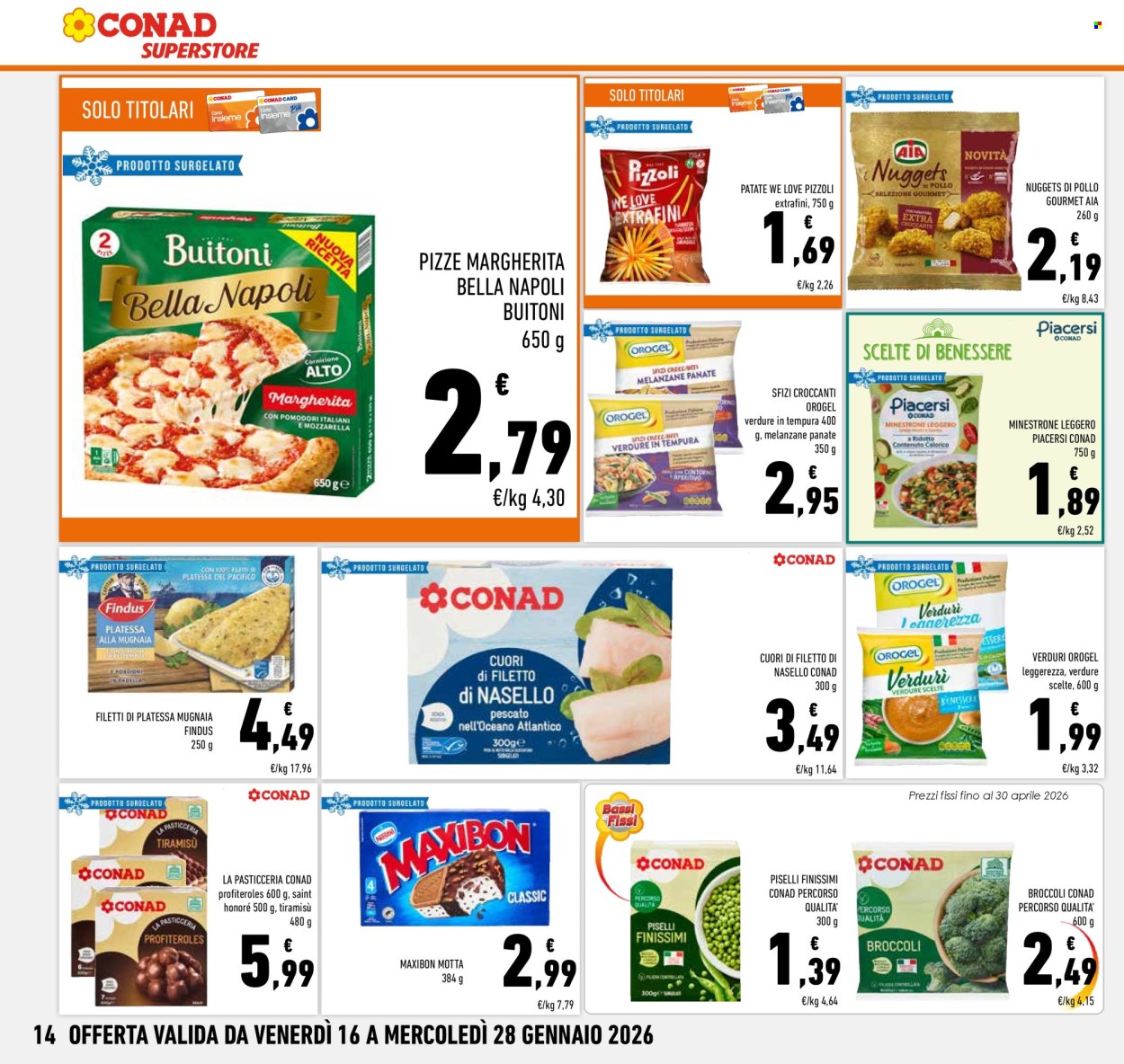 Volantino Conad Superstore - 16/1/2026 - 28/1/2026. Pagina 14