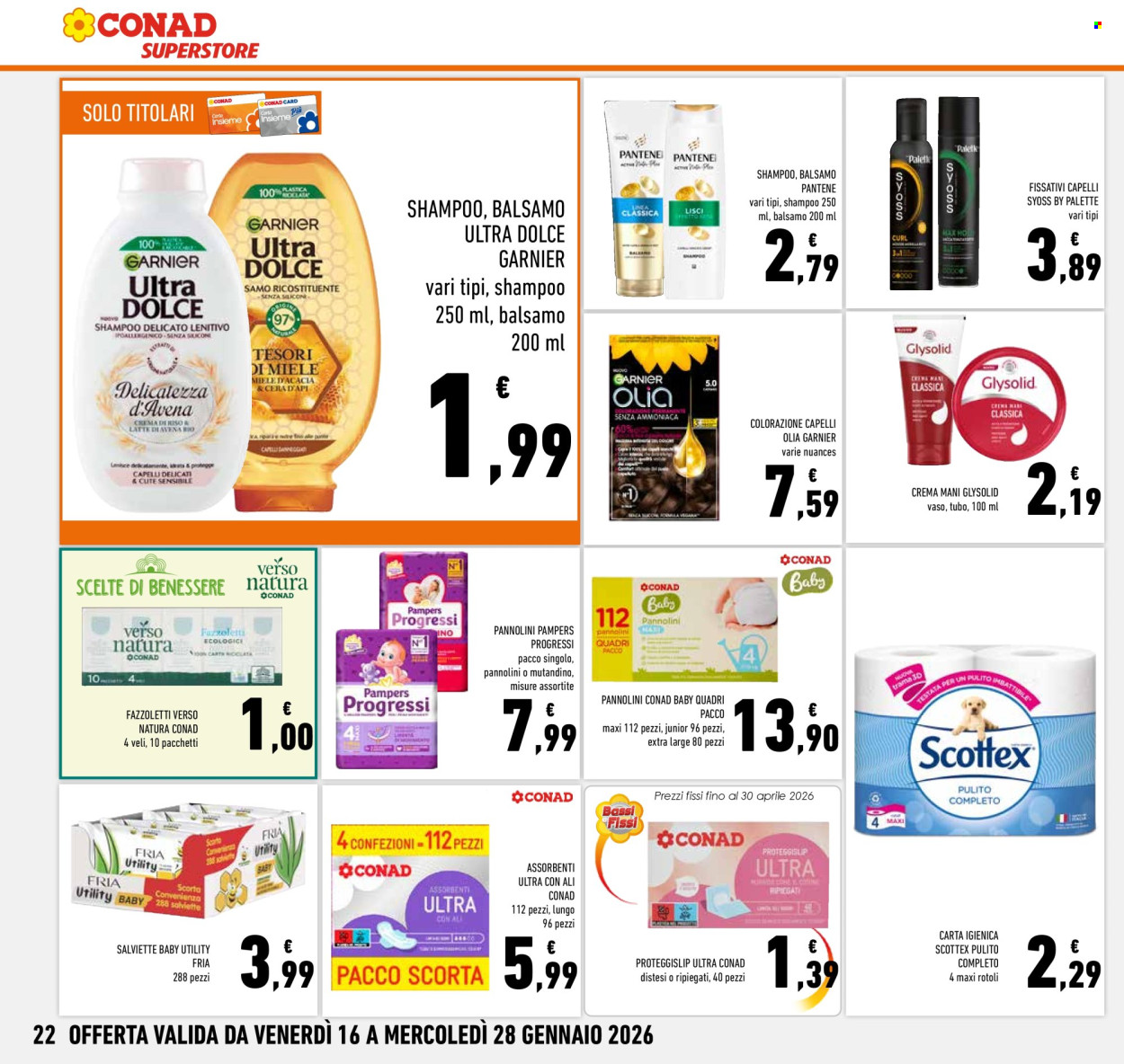 Volantino Conad Superstore - 16/1/2026 - 28/1/2026. Pagina 22