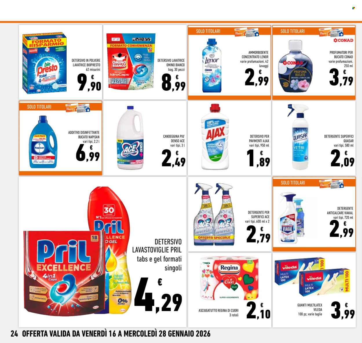 Volantino Conad Superstore - 16/1/2026 - 28/1/2026. Pagina 24