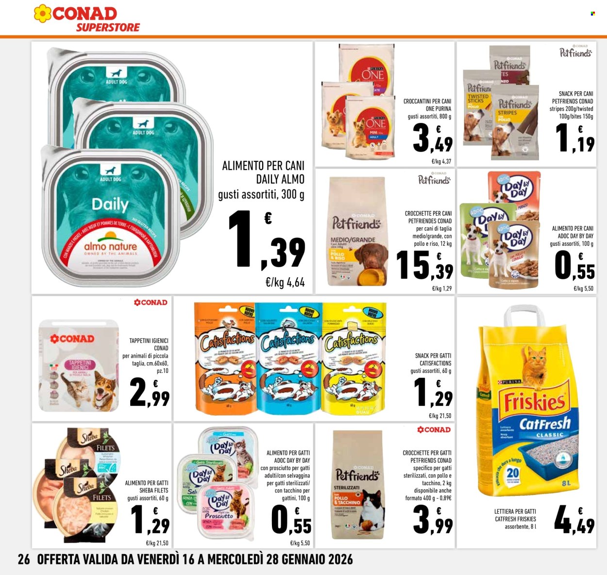 Volantino Conad Superstore - 16/1/2026 - 28/1/2026. Pagina 26