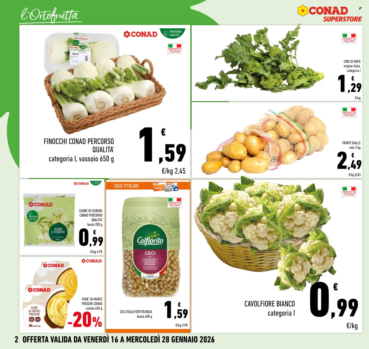 Volantino Conad Superstore - 16/1/2026 - 28/1/2026. Pagina 2