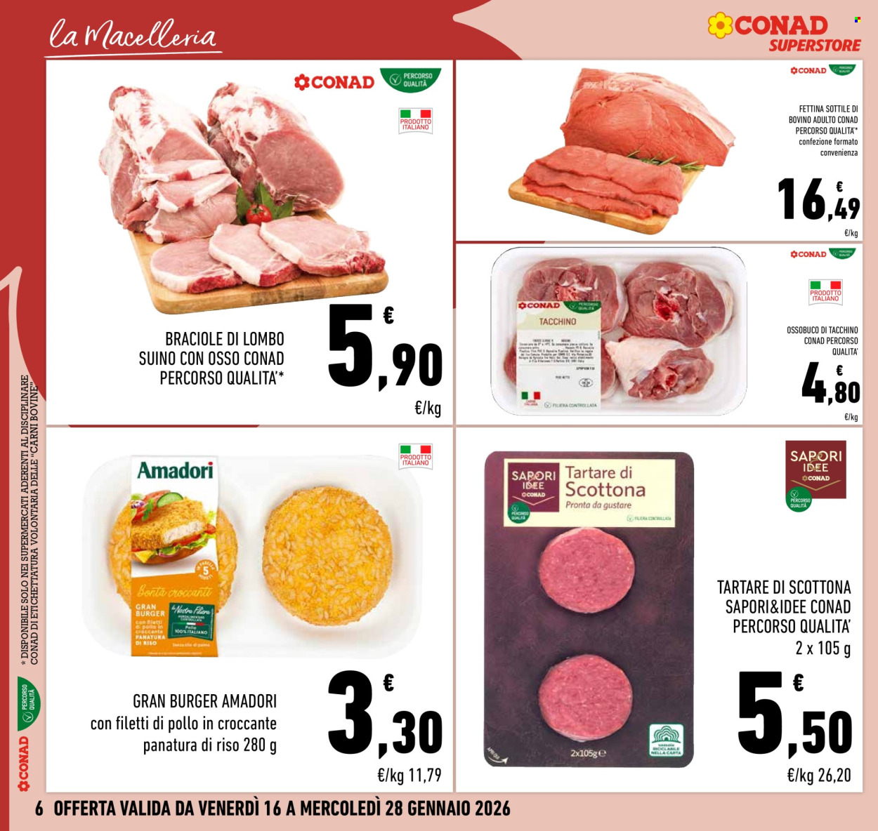 Volantino Conad Superstore - 16/1/2026 - 28/1/2026. Pagina 6
