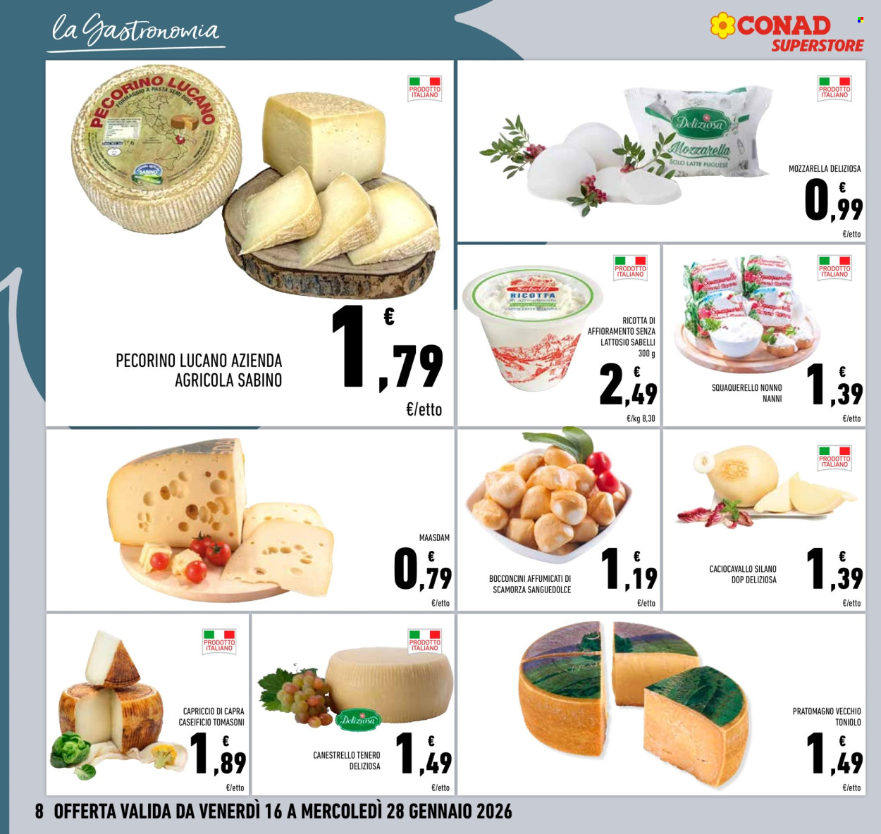 Volantino Conad Superstore - 16/1/2026 - 28/1/2026. Pagina 8