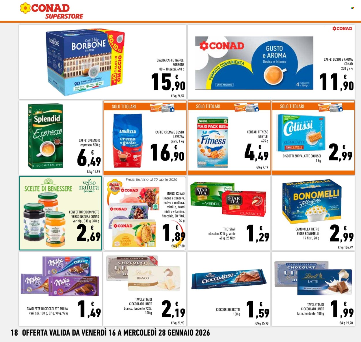 Volantino Conad Superstore - 16/1/2026 - 28/1/2026. Pagina 18