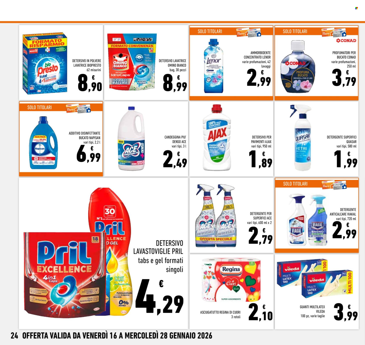 Volantino Conad Superstore - 16/1/2026 - 28/1/2026. Pagina 24