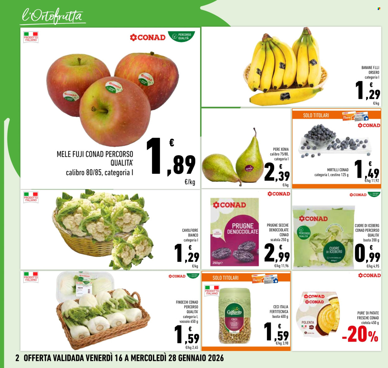 Volantino Conad - 16/1/2026 - 28/1/2026. Pagina 2
