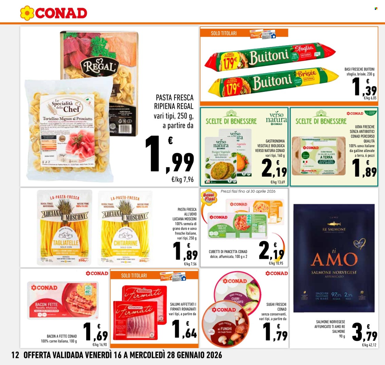 Volantino Conad - 16/1/2026 - 28/1/2026. Pagina 12