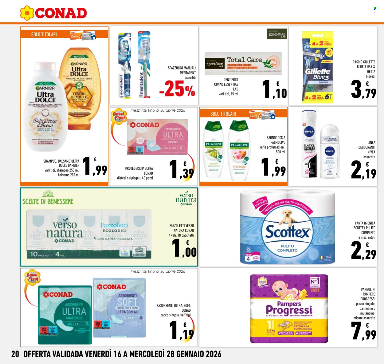 Volantino Conad - 16/1/2026 - 28/1/2026. Pagina 20