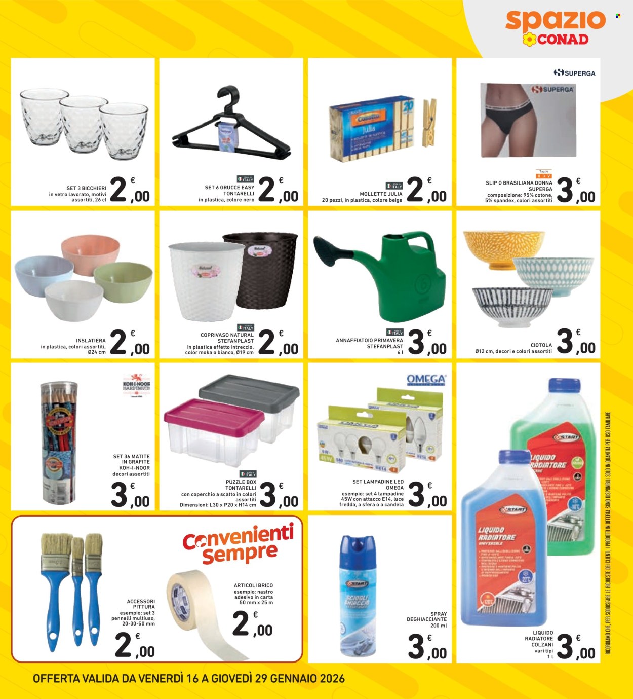 Volantino Spazio Conad - 16/1/2026 - 29/1/2026. Pagina 9