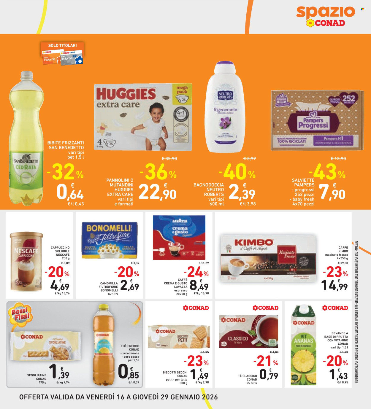Volantino Spazio Conad - 16/1/2026 - 29/1/2026. Pagina 25