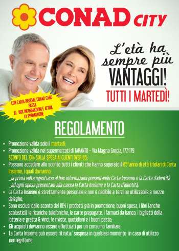 Volantino Conad City - 14/1/2026 - 30/11/2026.