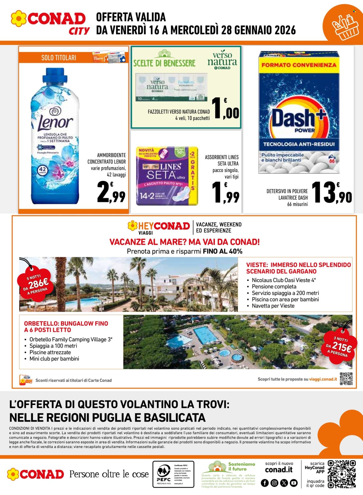 Volantino Conad City - 16/1/2026 - 28/1/2026. Pagina 8