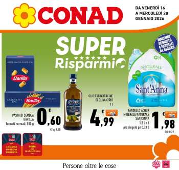 Volantino Conad - 16/1/2026 - 28/1/2026.